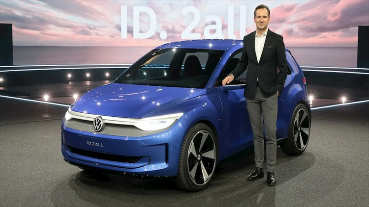 Volkswagen presenta el ID.2all, el prototipo del auto eléctrico más barato del mundo con 450 km de autonomía