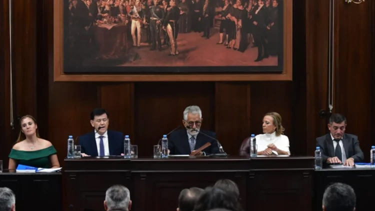 Alberto Rodríguez Saá brindó su último discurso en la Legislatura