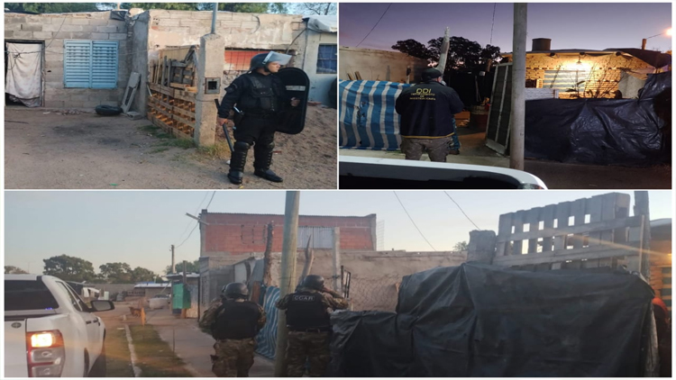San Luis: la Policía realizó seis allanamientos con resultados positivos