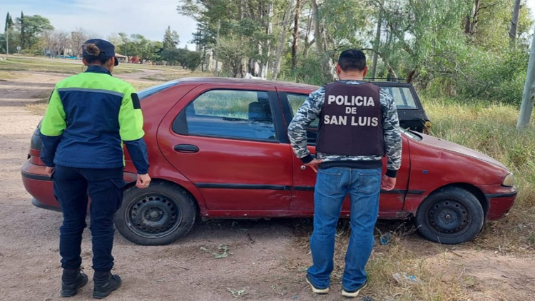Quines: un auto con pedido de secuestro fue incautado