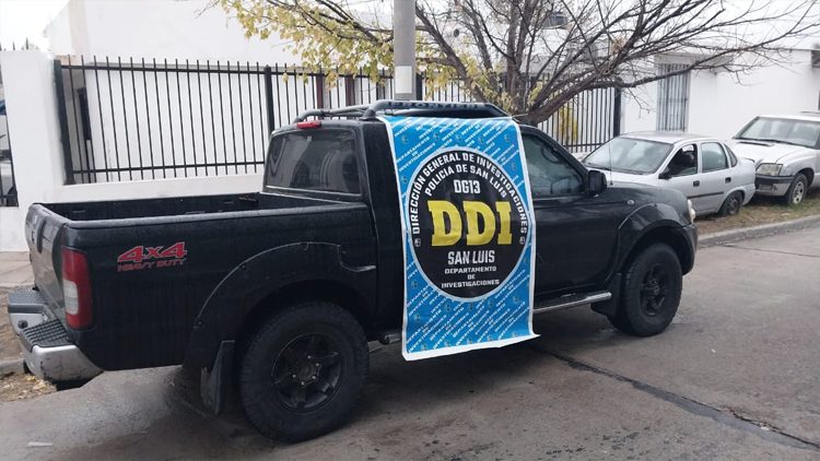 SAN LUIS: Retuvieron una camioneta con pedido de secuestro por la Justicia de Mendoza