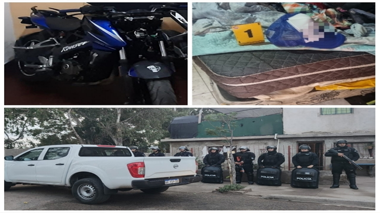 SAN LUIS: una motocicleta sustraída fue recuperada en un allanamiento