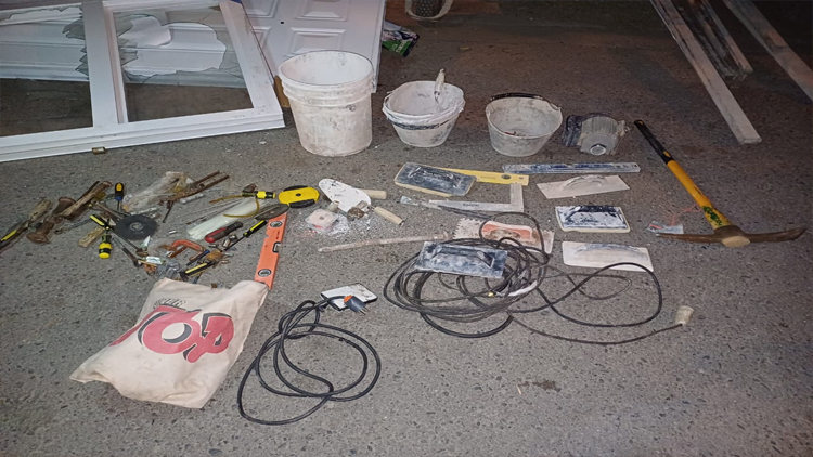 SAN LUIS: Recuperaron bienes hurtados de una obra en construcción