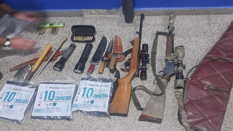 BUENA ESPERANZA: Seis cazadores furtivos fueron demorados