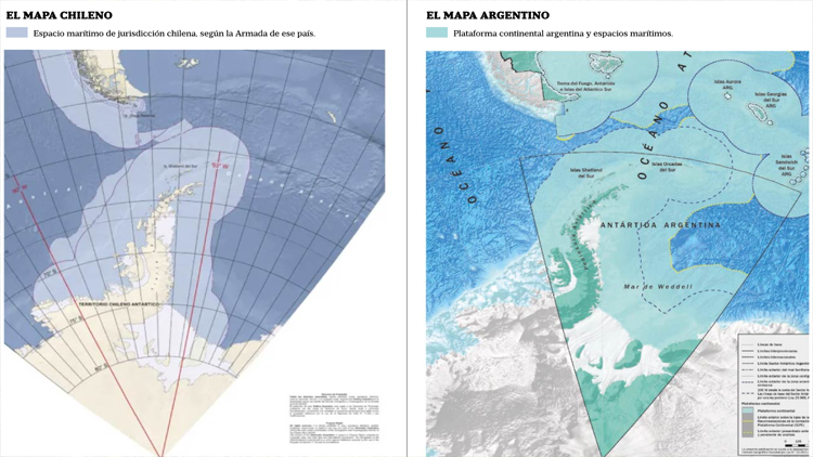 INTERNACIONAL: Chile desestimó el reclamo de la Argentina por el polémico mapa de su Armada y escala el conflicto limítrofe