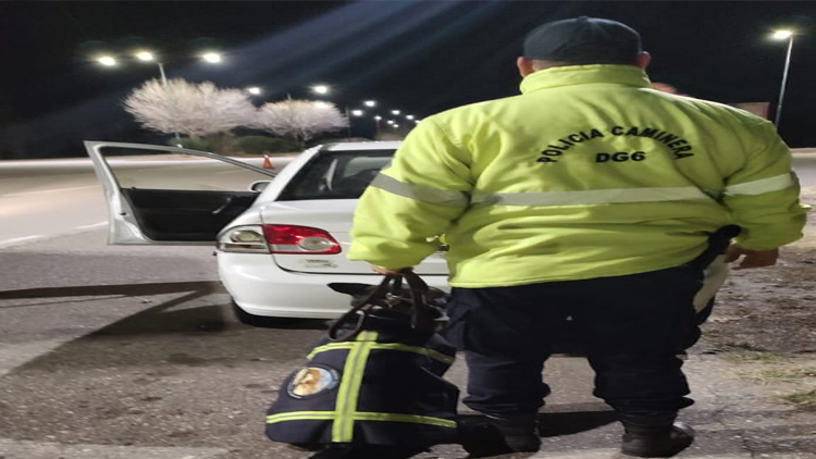 SAN LUIS: Un demorado con estupefacientes