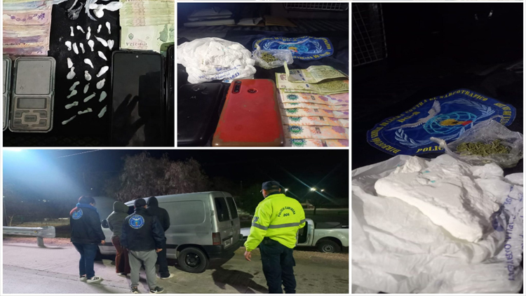 SAN LUIS: Anularon dos centros de distribución de drogas tras efectuar allanamientos