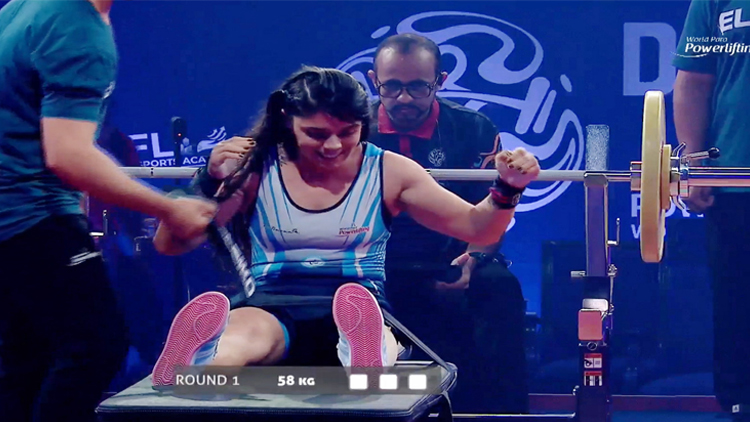MUNDIAL DE PARAPOWERLIFTING: Estefanía González logró la marca que fue a buscar