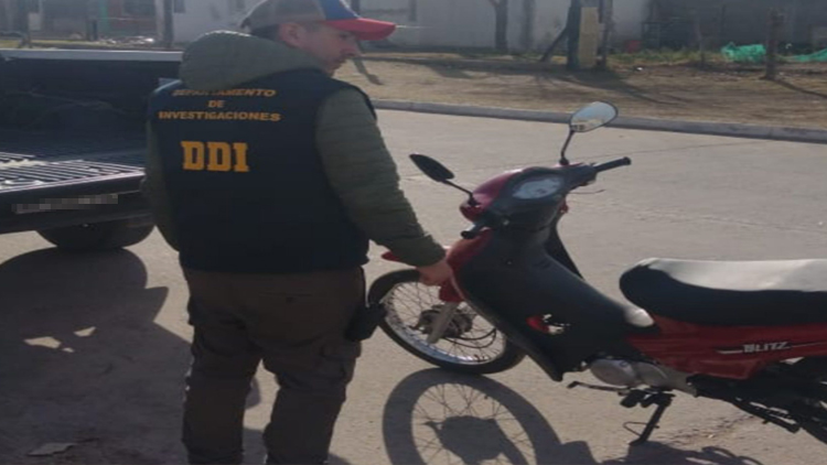 VILLA MERCEDES: Fue recuperada una motocicleta sustraída tras un allanamiento