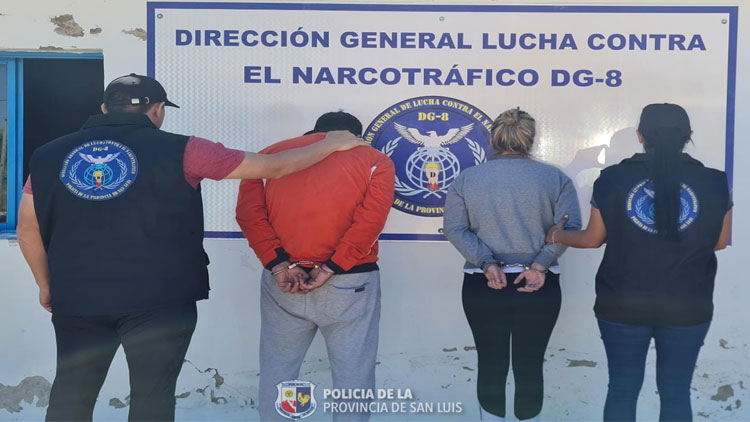 SAN LUIS: Un hombre y una mujer fueron enviados a la cárcel por comercializar droga