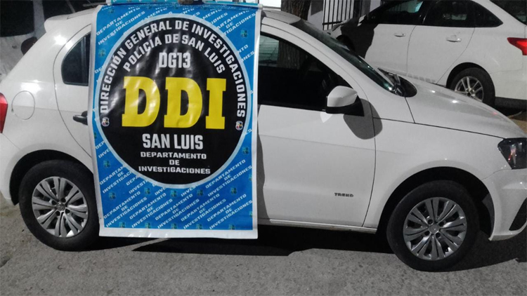SAN LUIS: Un vehículo con pedido de secuestro fue incautado