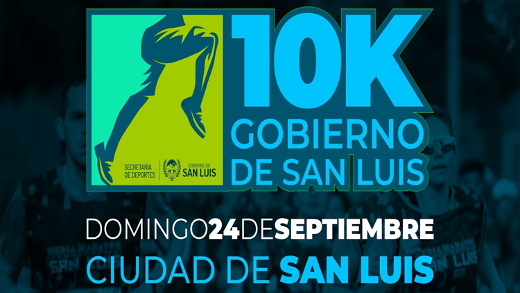RUNNING: Últimos días para inscribirse a los 10k Gobierno de San Luis