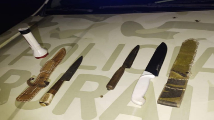 SOVEN: Dos cazadores furtivos fueron sorprendidos