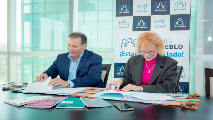 INSTITUCIONALES: Defensoría del Pueblo, ULP y Ministerio de Ciencia y Tecnología firmaron un convenio de colaboración