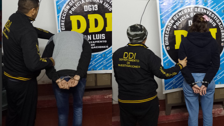 SAN LUIS: Un hombre y una mujer autores de distintos hechos delictivos con uso de inhibidores fueron detenidos