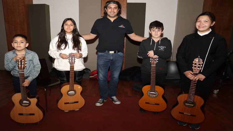 VILLA MERCEDES: Casa de la Música sigue grabando a través del Proyecto Infancias