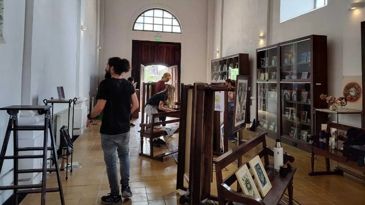 CULTURA: Inauguran la muestra “Ríos de tinta” en el Templo de Santo Domingo