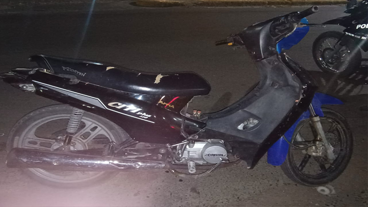 SAN LUIS: Una motocicleta con pedido de secuestro recuperada