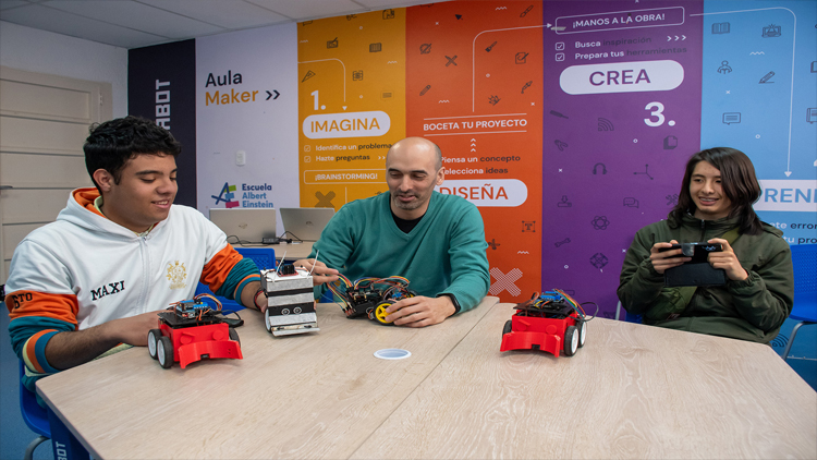 EDUCACIÓN: Alumnos de la EPD “Albert Einstein” Nivel Secundario dejan la robótica de San Luis en lo más alto de la instancia nacional de la Feria de Ciencias