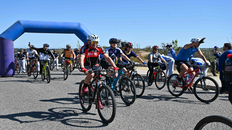 RUTA DE LA PAZ 2023: Unas 200 personas participaron de la Bicicleteada por la Paz