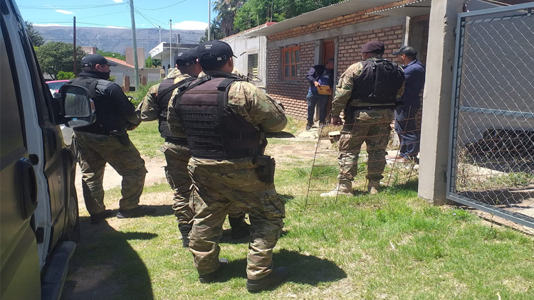 SAN FRANCISCO MONTE DE ORO: Tras cinco allanamientos la Policía recuperó elementos sustraídos