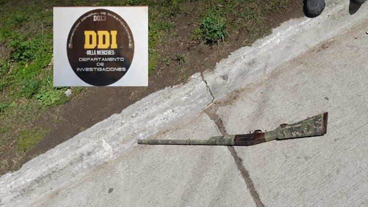 VILLA MERCEDES: detuvieron a dos hombres que tenían un arma de fuego en su poder
