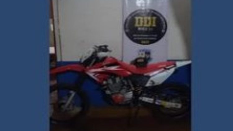 SANTA ROSA DEL CONLARA: la Policía recuperó una motocicleta que había sido robada