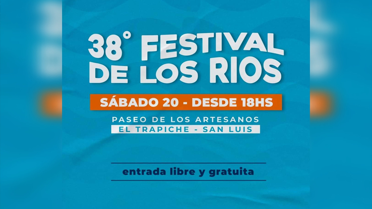 TURISMO: Gran expectativa por el 38º Festival de Los Ríos en El Trapiche