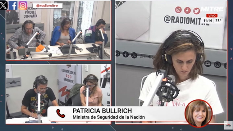 POLÍTICA: Patricia Bullrich le pidió a la Justicia que expulse del país a los extranjeros no residentes que cometen delitos