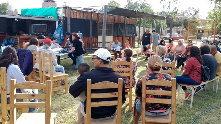 VILLA MERCEDES: La Secretaría de Personas con Discapacidad atendió inquietudes en el barrio El Criollo