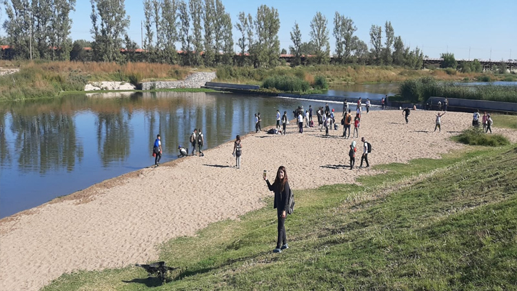 EDUCACIÓN: Estudiantes villamercedinos aprendieron sobre ecosistemas acuáticos en Los Espejos de Agua