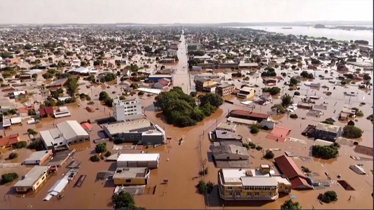 BRASIL: el Gobierno de Río Grande do Sul analiza crear cuatro “ciudades provisorias” por las inundaciones