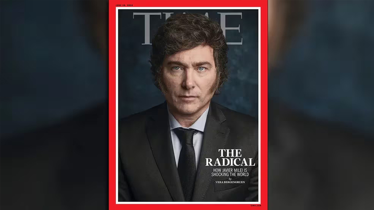 POLÍTICA: Javier Milei aseguró en la entrevista con la revista Time que la peor parte del ajuste económico “ya pasó”
