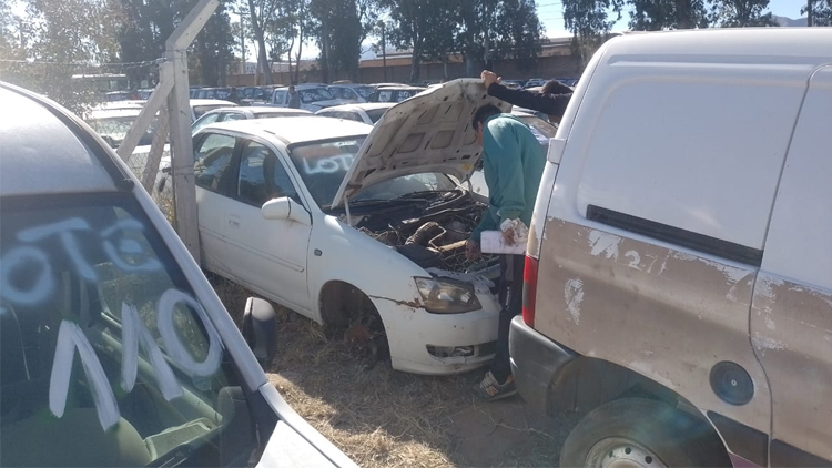 SAN LUIS: Desde este lunes se podrá visitar el predio donde se realizará el remate de vehículos del Estado