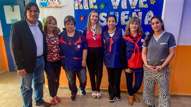 EDUCACIÓN: El secretario de Discapacidad visitó el Centro Educativo Nº8 ‘Maestras Lucio Lucero’ de la capital sanluiseña