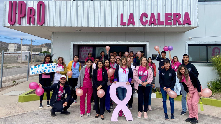 SALUD: Caminata en La Calera en el mes de la prevención del cáncer de mama