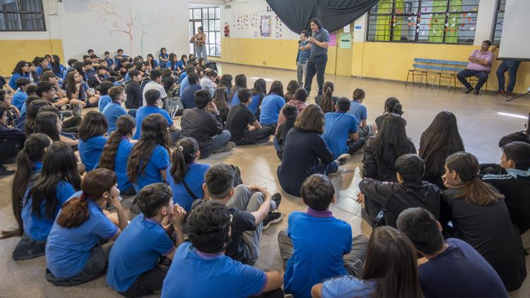 VILLA MERCEDES: La Secretaría de Discapacidad ofreció una charla de concientización a los alumnos del Centro Educativo Nº10 ‘Ramiro Podetti’