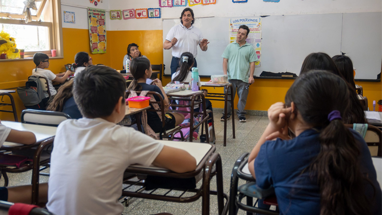 VILLA MERCEDES: La secretaría de Personas con Discapacidad visitó dos escuelas