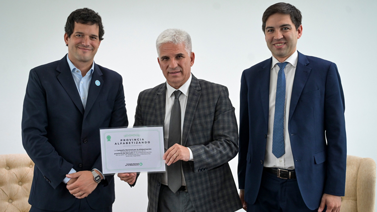 EDUCACIÓN: Argentinos por la Educación destacó el Plan de Alfabetización de San Luis