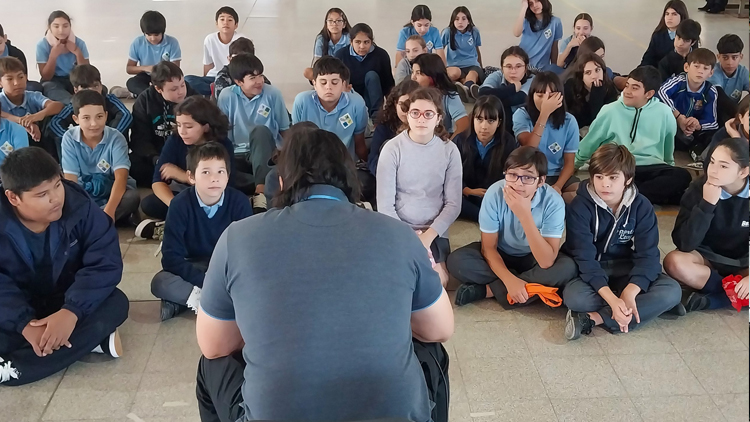 VILLA MERCEDES: Discapacidad brindó charlas inclusivas y talleres vivenciales en dos colegios