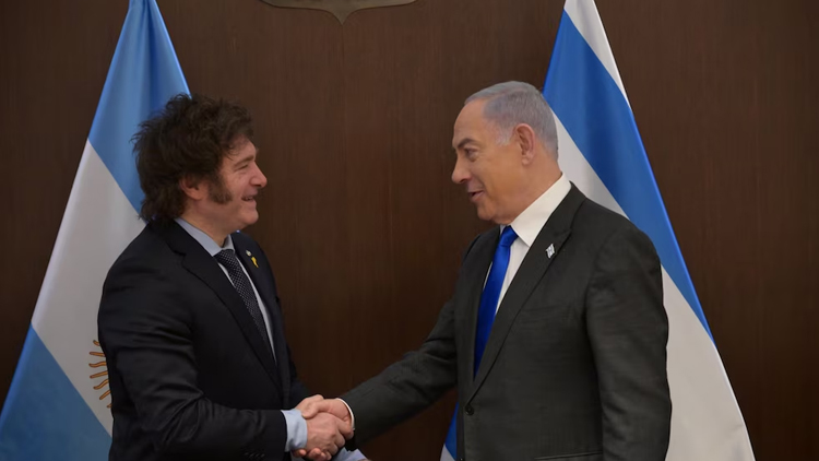 POLÍTICA: Milei está reunido con Netanyahu para consolidar la alianza geopolítica con Israel