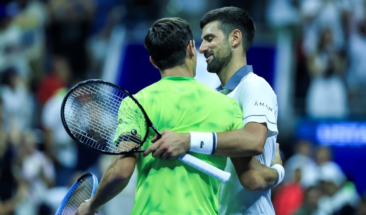 Batazo argentino en el US Open: Navone eliminó a Djokovic en el debut