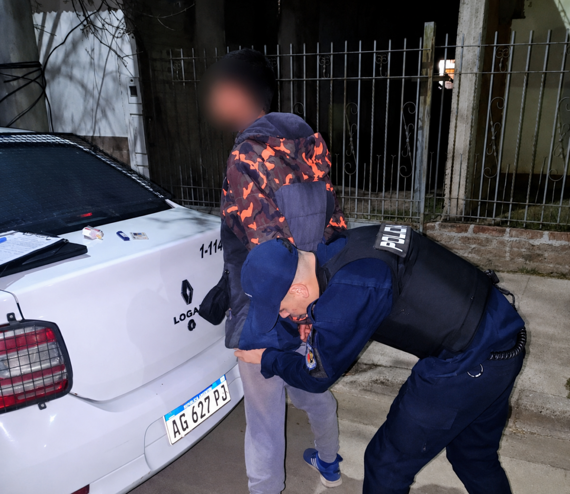 Villa Mercedes: capturaron a un joven que era buscado por un asesinato en Entre Ríos