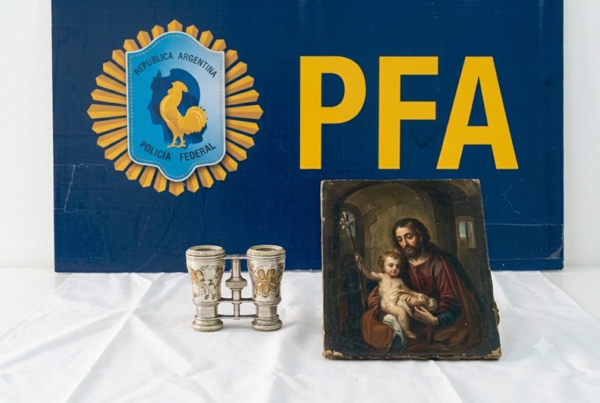 Recuperaron dos piezas históricas robadas hace cuatro años del Museo Nacional de Arte Decorativo